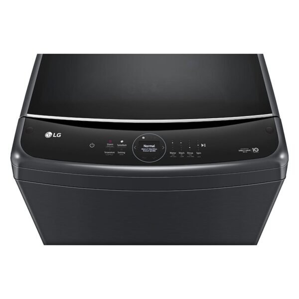 LG 25 KG Top Load Washing Machine with AIDD, Auto Tub Clean, Full Stainless Steel Tub, ThinQ™, Stainless Steel T25H9EFHTP - Image 4