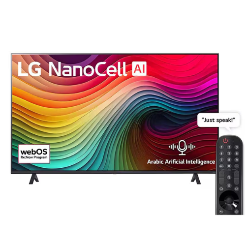 LG NanoCell NANO81 4K Smart TV AI Magic remote HDR10 webOS24 2024