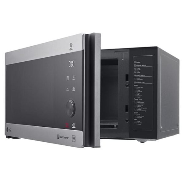 LG Microwave oven 42L, Smart Inverter, Even Heating and Easy Clean, Stainless color - Image 3