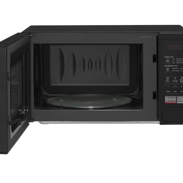 LG Microwave 20L with EasyClean coating, rounded corners, black - Image 6