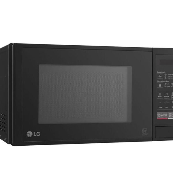 LG Microwave 20L with EasyClean coating, rounded corners, black - Image 2