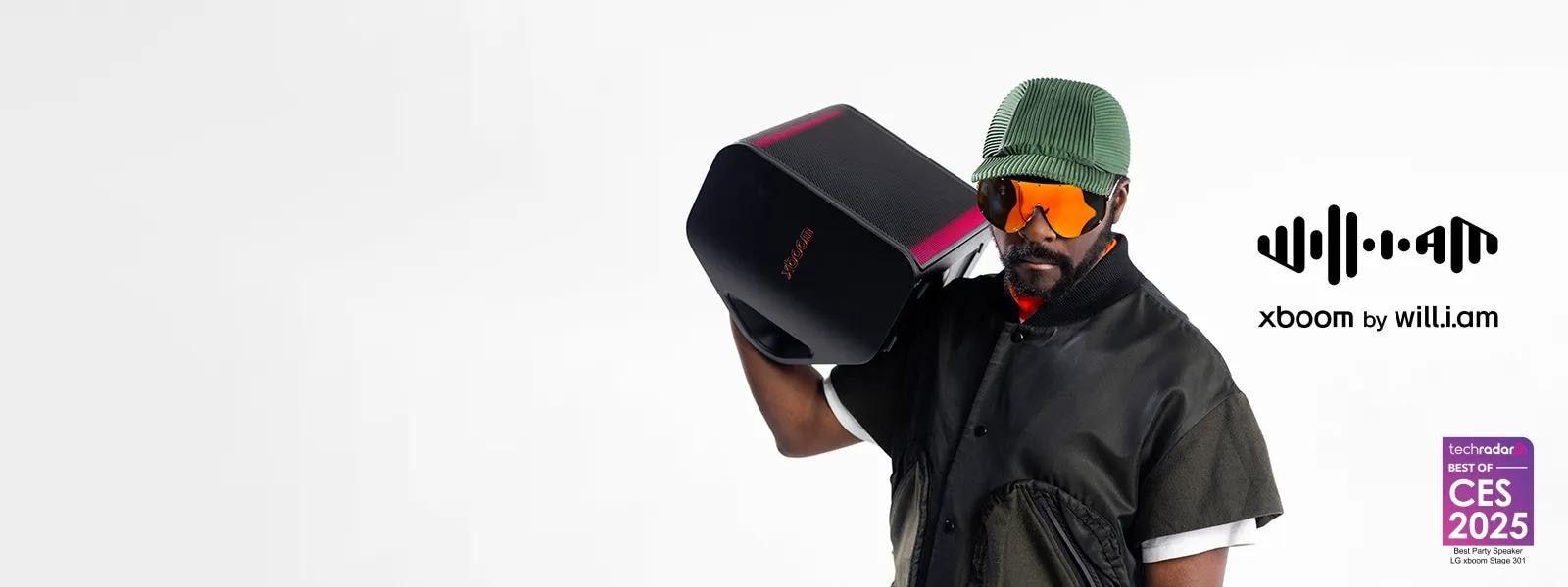 LG xboom Stage 301 party speaker by will.i.am