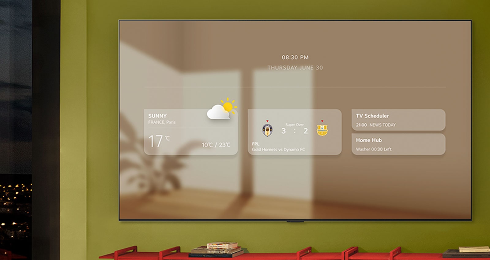 Gallery+ personalised information dashboard