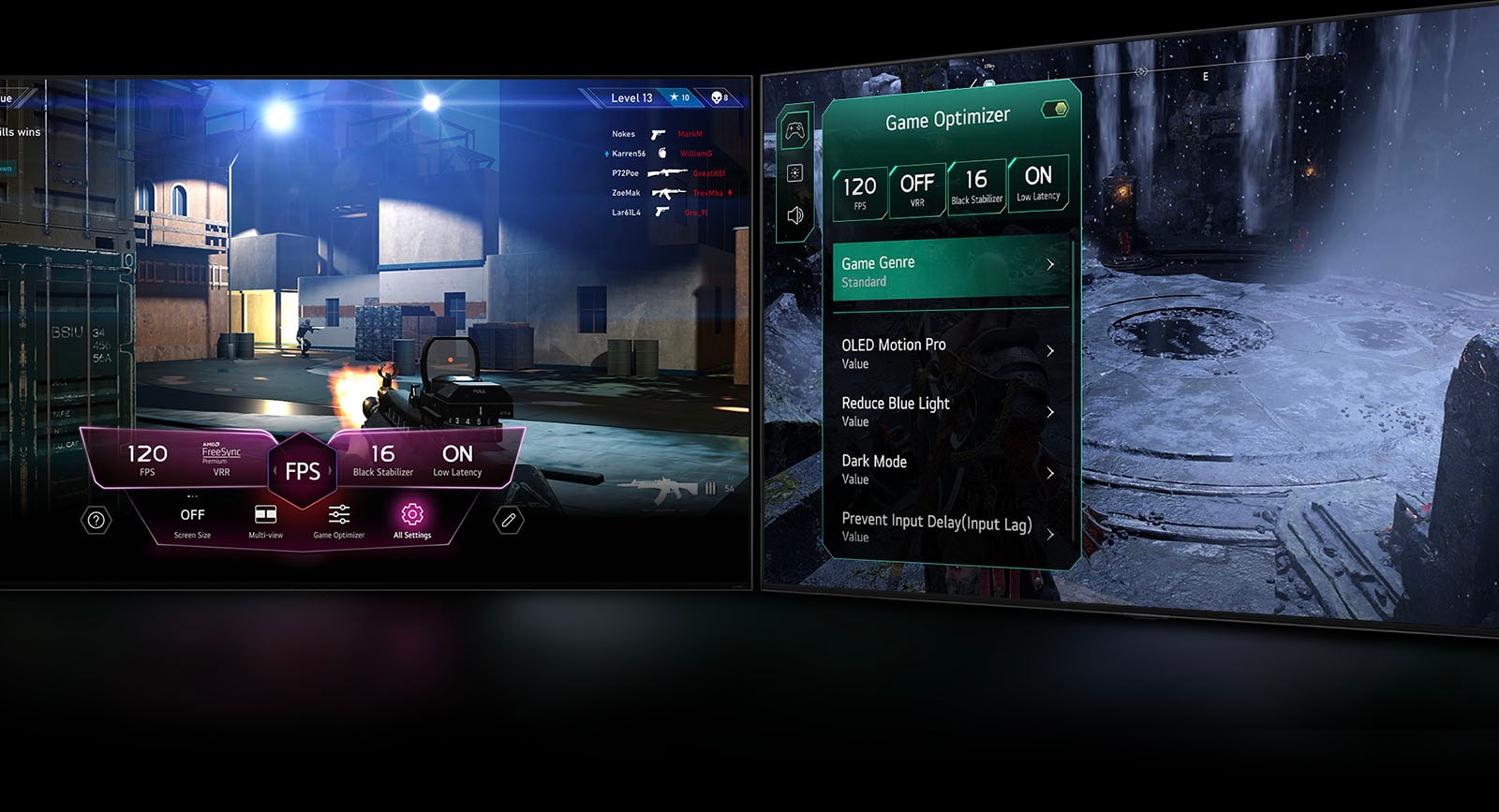 Game Dashboard and Game Optimizer