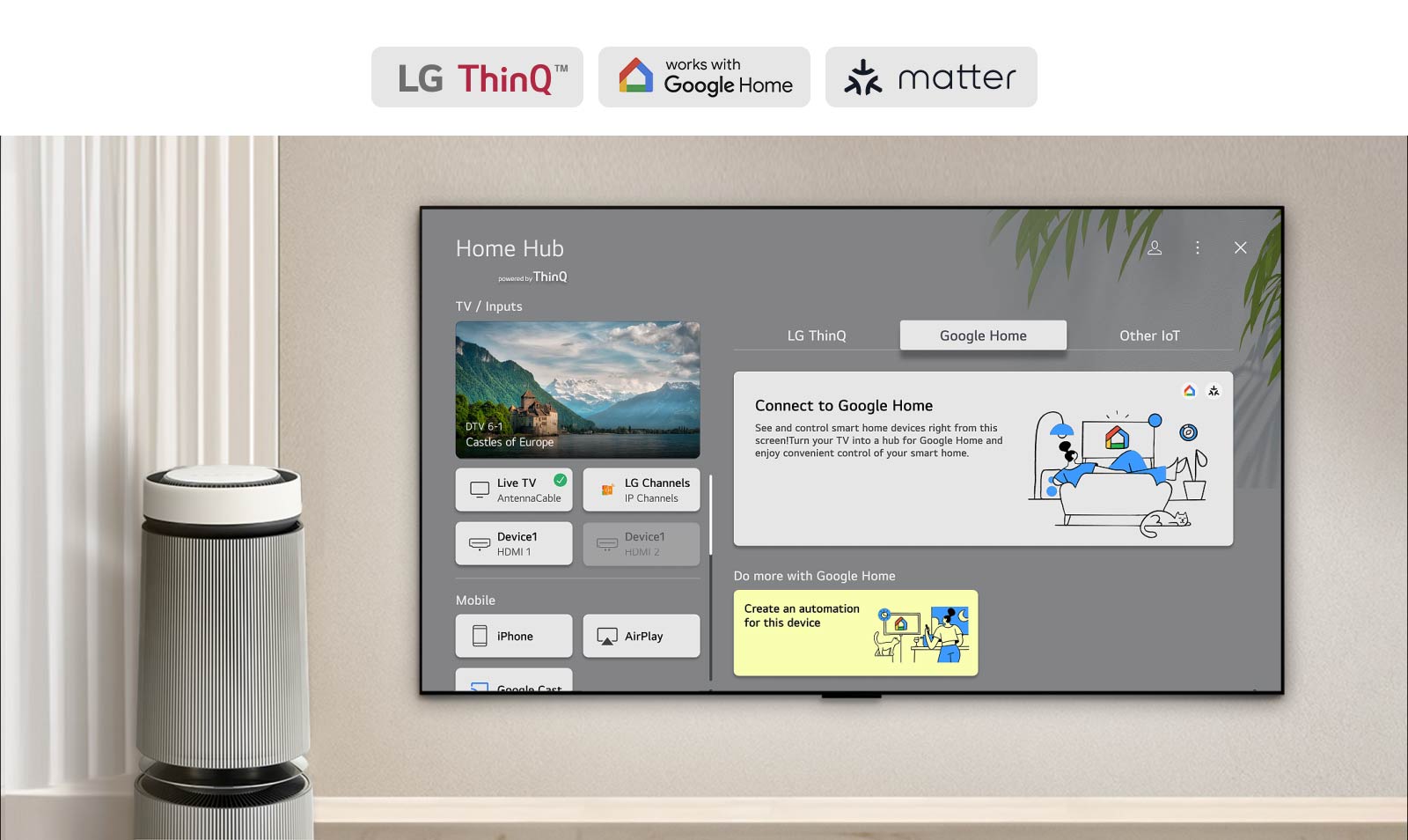 LG OLED C5 Home Hub