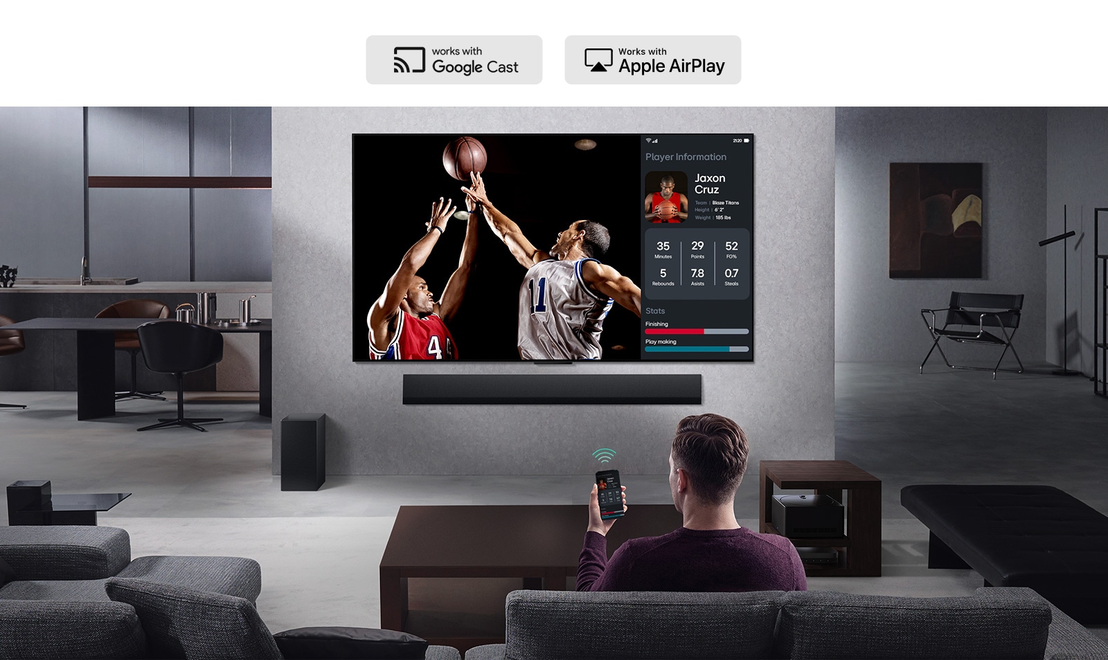 LG OLED C5 Multi View